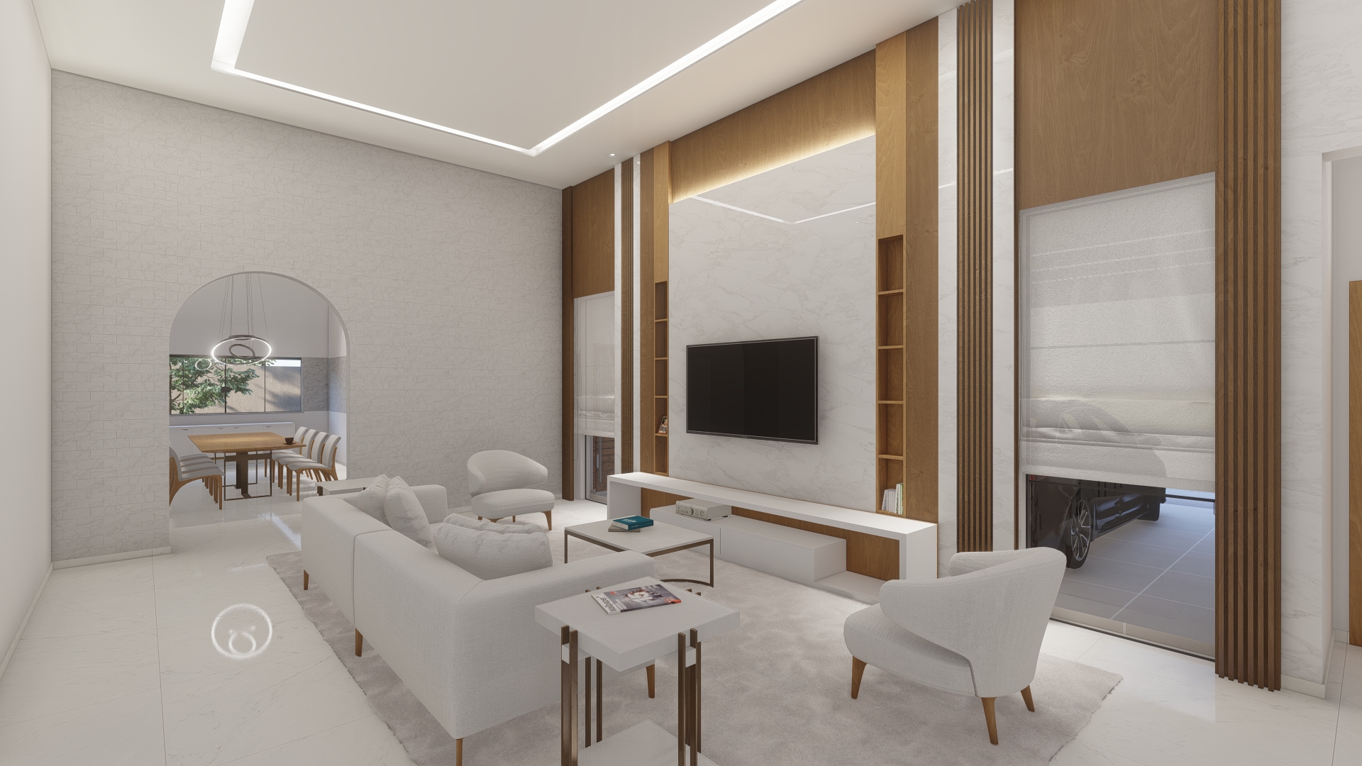 Sala de estar lateral